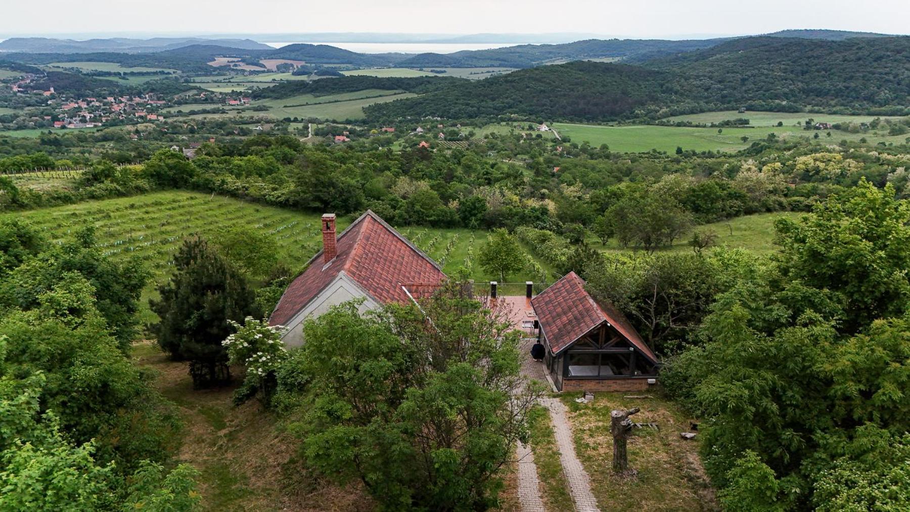 Borospince Vendeghaz Villa Pécsely Екстериор снимка